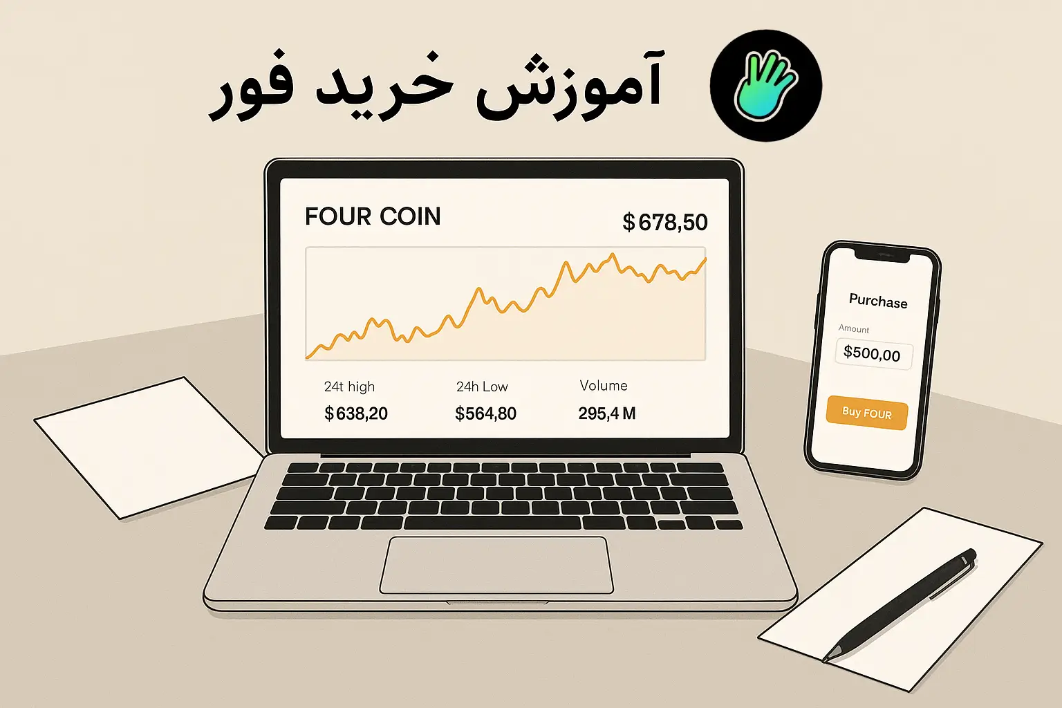 آموزش خرید ارز فور