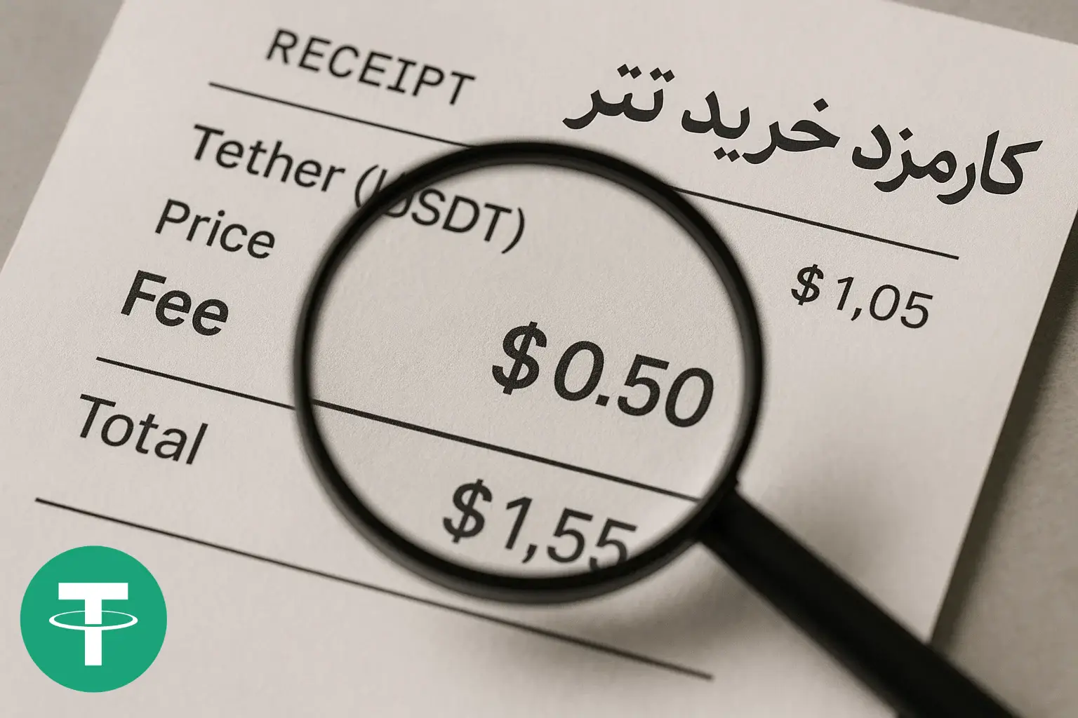 کارمزد خرید تتر چقدر است