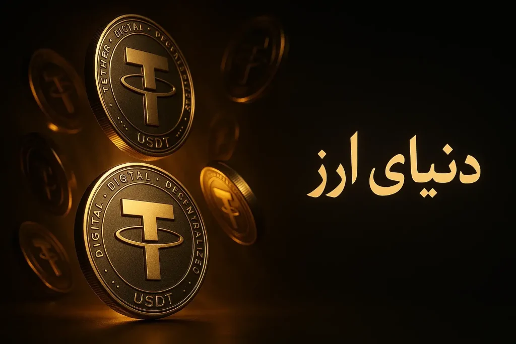 خرید تتر و انتقال به تراست ولت 2