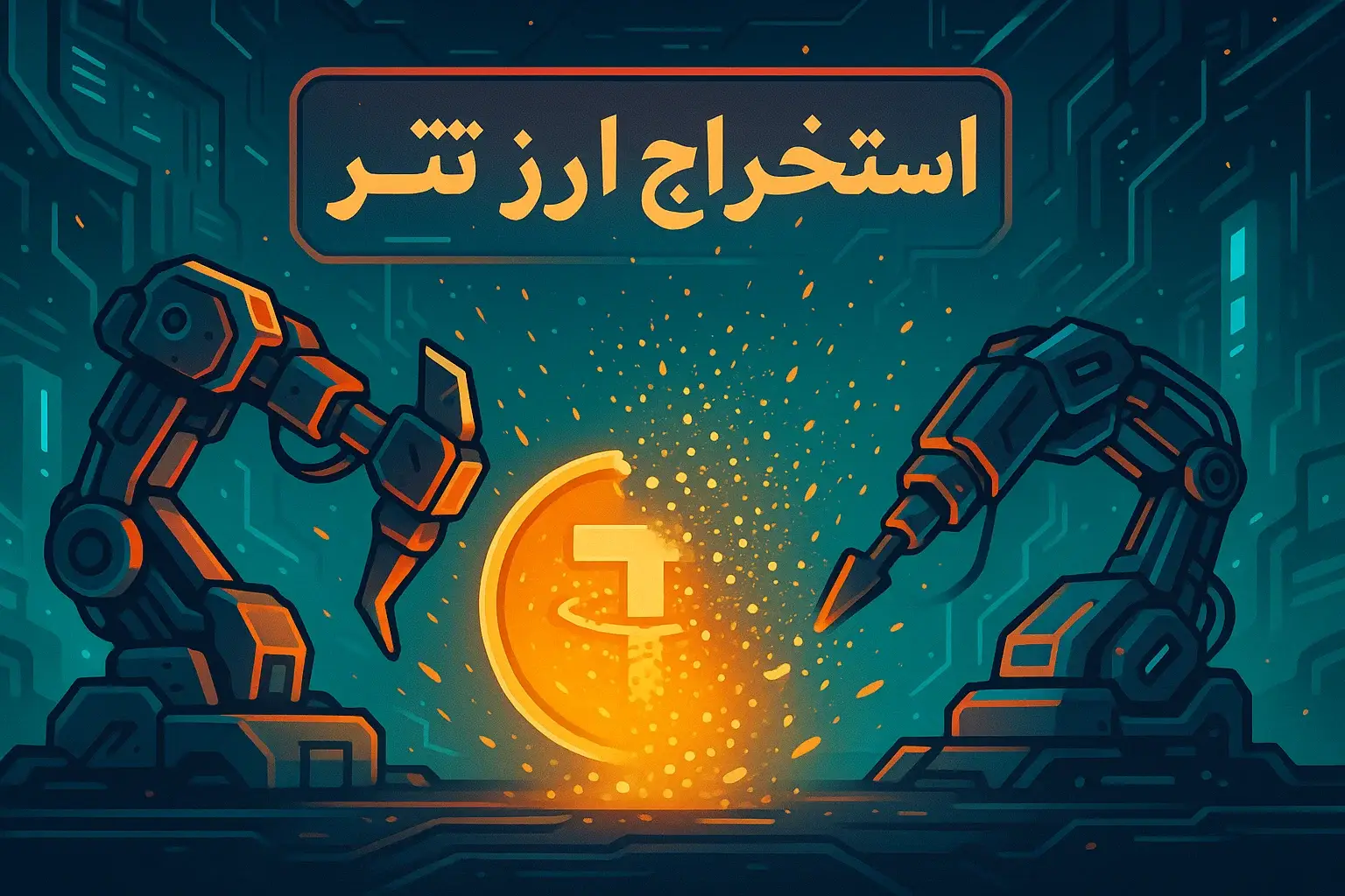 استخراج ارز تتر