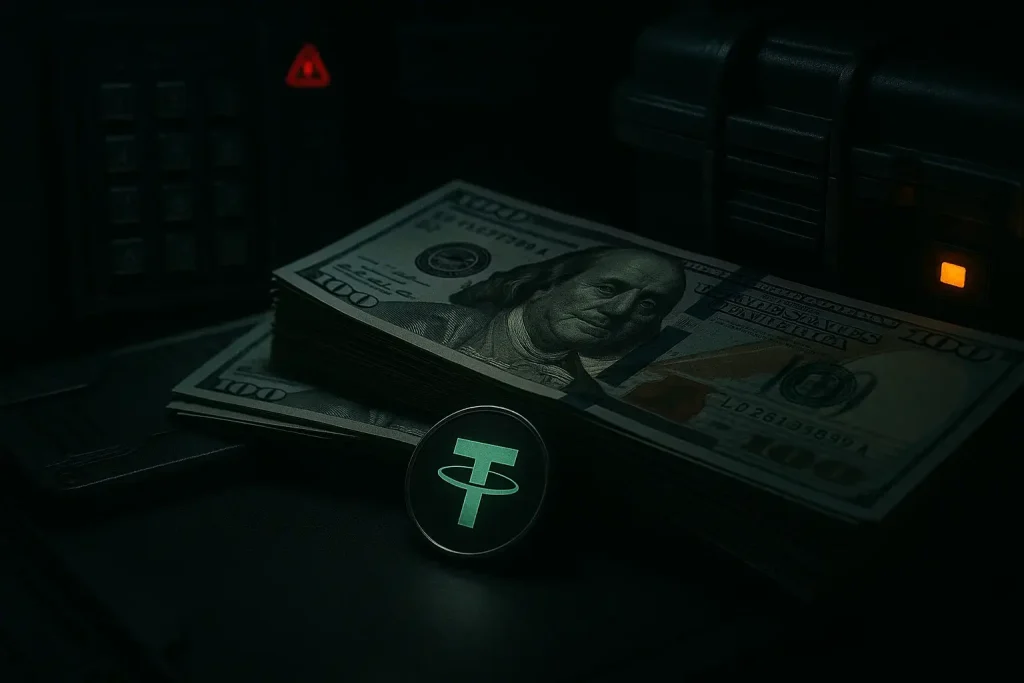 تبدیل تتر به دلار کاغذی 1