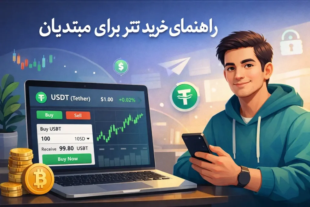 راهنمای خرید تتر برای مبتدیان